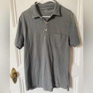 🌻J. Crew Gray Men's Polo Shirt